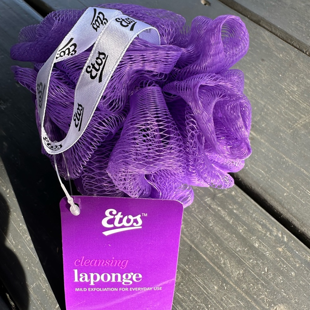 Etos cleansing Laponge- mild exfoliation! New!